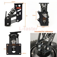 Kit de Quad Électrique Tout-Terrain DIY avec Moteur Brushless 500W, Construction Métallique, Télécommande Sans Fil, 4x4, Roues de 14,5 Pouces, Portée 200m