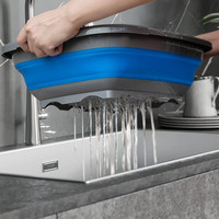 Égouttoir à vaisselle pliable ml, organisateur de vaisselle Portable pour cuisine et camping