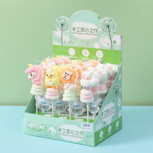 Bonbons en forme d'animaux mignons et bon marché : lapin, arc-en-ciel, tournesol, poussin, lion, licorne, sucette, guimauve - Product Image 3