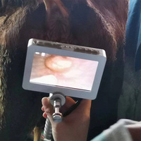 Pistola de Inseminación Artificial Veterinaria JC PX200, Dispositivo Visual de Inseminación Artificial para Ganado, Granjas, Cámara con Pantalla HD de 5.0 Pulgadas, 2.0MP