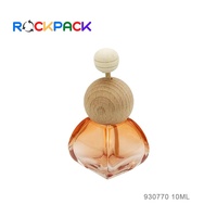 Diffuseur d'air miniature pour voiture de 10 ml, flacons de parfum avec bouchon en bois