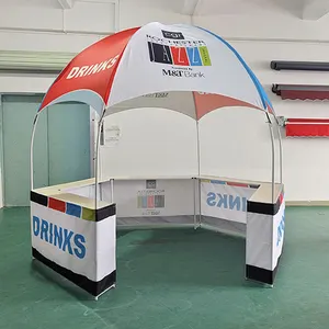 FEAMONT Hot Sale Booth 3*3*2.6m Promotional Portable Kiosk Advertising Dome Tent