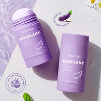 Oem Originele Huidverzorging Klei Masker Stick Reiniging Hydraterende Aubergine Masker Stick Mee-Eter Verwijderaar Groen Masker Stick Voor Gezicht