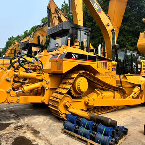 รถดันดินตีนตะขาบ CAT D7R มือสอง เครื่องจักรก่อสร้างระบบไฮดรอลิก - Product Image 4