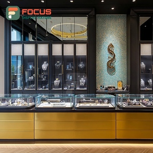 Fabricante de Sistemas de Exhibición de Joyería Minimalistas Personalizados, Vitrina de Vidrio con Superficie Pulida para Espacios de Boutique - Product Image 3