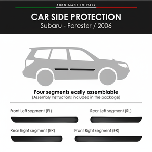 2006 Subaru Forester เครือเถาด้านข้างพร้อมชุดบอดี้รถยนต์เทปสองด้านยาว3ม. - Product Image 1