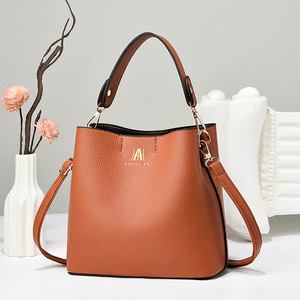 Bolso tipo cubo, bolso de alta calidad, bandolera de hombro de gran capacidad, bolso de mujer de comercio exterior, venta al por mayor - Product Image 6