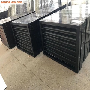 Jalousie Hợp kim nhôm dọc kính điều chỉnh cửa sổ cửa sổ tùy chỉnh cửa chớp khách sạn hiện đại - Product Image 3