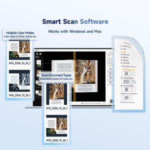 <span class=keywords><strong>Scanner</strong></span> de documents <span class=keywords><strong>portable</strong></span> ultra intelligent CZUR Shine <span class=keywords><strong>avec</strong></span> numérisation de livres fins, OCR USB pour ordinateur de bureau/ordinateur <span class=keywords><strong>portable</strong></span> - Product Image 4