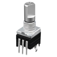 Arbre rond de haute qualité B10K A10K B20K B50K B100K alpes RK097 RV097 9MM potentiomètre rotatif Center Click SOUNDWELL usine