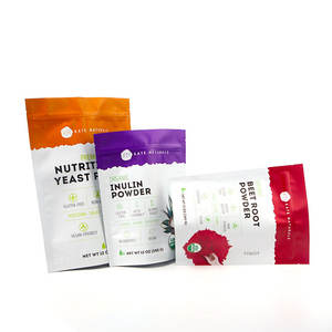 Bolsas laterales de aluminio y plástico personalizadas para empaque de miel, té, café y leche en polvo - Product Image 6