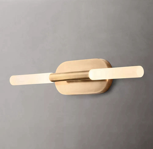 Lámpara <span class=keywords><strong>de</strong></span> Pared Moderna <span class=keywords><strong>de</strong></span> Lujo en Cobre para Interiores, Estilo <span class=keywords><strong>Rousseau</strong></span>, Doble Aplique, para Sala <span class=keywords><strong>de</strong></span> Estar o Dormitorio, en Oferta - Product Image 5