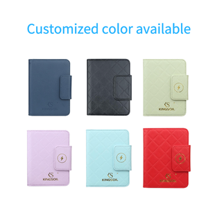 Porta Pasaportes de <span class=keywords><strong>Viaje</strong></span> con Función Antipérdida Apple Find My, Carga Inalámbrica y Baterí<span class=keywords><strong>a</strong></span> Recargable para Viajes de Negocios - Product Image 6