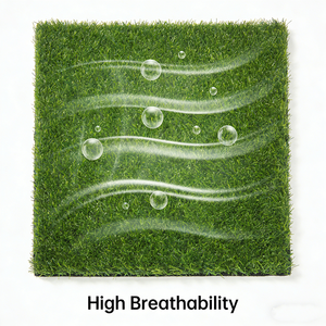 หญ้าเทียมแ<span class=keywords><strong>บ</strong></span><span class=keywords><strong>บ</strong></span>ทอผสมใยสังเคราะห์ที่ซึมผ่านได้ เป็นมิตรกั<span class=keywords><strong>บ</strong></span>สิ่งแวดล้อม รีไซเคิลได้ เหมาะสำหรั<span class=keywords><strong>บ</strong></span>สวนบนหลังคา ระเบียง และพื้นที่กีฬา - Product Image 4