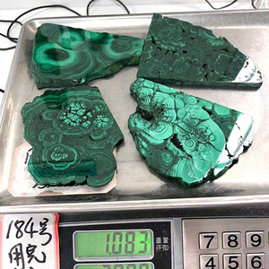 <span class=keywords><strong>Lastra</strong></span> <span class=keywords><strong>di</strong></span> <span class=keywords><strong>cristallo</strong></span> minerale del campione della fetta della Malachite lucidata grezza naturale all'ingrosso per la decorazione - Product Image 5