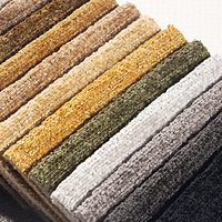 Tissu d'ameublement en polyester Tenghui Textile, échantillon gratuit, tissu chenille tissé, haute résistance des couleurs pour la décoration intérieure