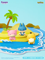 Koleksi Pokemon Premium Asli Cina YQ, Figur Aksi Monster Anime Jepang yang Segel, Lucu, dan Selalu Berubah