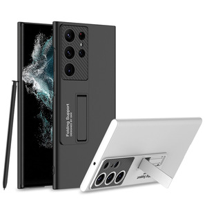 Pour Samsung <span class=keywords><strong>Galaxy</strong></span> S23 Ultra <span class=keywords><strong>avec</strong></span> <span class=keywords><strong>stylet</strong></span>, support de fente, objectif antichoc, coque rigide, étui de téléphone pour Samsung S23 - Product Image 1