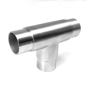 Inox AISI 304 Acabado Satinado TEE para Tubo 50mm C110206 Modelo Conexión Forjada Superficie Lisa Pintada Galvanizado ASTM Agua - Product Image 3