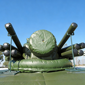 Réplica 1:1 de Vehículo Inflable de Misiles de Defensa Aérea, Modelo de Plataforma de Entrenamiento para Simulación de Vehículos de Armas - Product Image 5