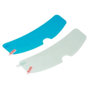 Película antivaho impermeable para <span class=keywords><strong>casco</strong></span> de motocicleta, pegatina de espejo antilluvia, Nano material impermeable, 270mm x 100mm - Product Image 5