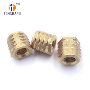 Écrou à insérer en acier inoxydable TENGDAFEI M3 M4 M5 M6 à tête hexagonale, filetage métrique, moleté pour serrage manuel - Product Image 3