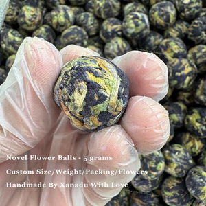 <span class=keywords><strong>Xanadu</strong></span> ลูกถั่วลันเตาดอกไม้สีฟ้า5g 4ชิ้นไทยเปลี่ยนเครื่องดื่มสมุนไพรหลอดแก้วสำหรับค็อกเทลย้อมสีเบเกอรี่ของขวัญ - Product Image 2