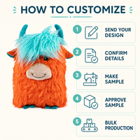 Jouet en peluche pour animaux de compagnie en coton, motif bouc mignon, fourni directement par l'usine, fabricant OEM ODM, jouet pour chien et chat, marque privée, emballage personnalisé avec logo