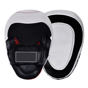 Top Selling High Quality PU Leather Boxing <b>Focus</b> <b>Pad</b> Custom Designed Breathable Lightweight Hook Loop <b>Focus</b> <b>Pad</b> - Product Image 4
