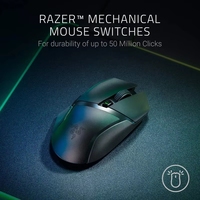 Mouse Gaming Nirkabel Razer Basilisk X HyperSpeed Asli 6 Tombol yang Dapat Diprogram Sensor Optik 16K DPI Desain Ergonomis Gaming