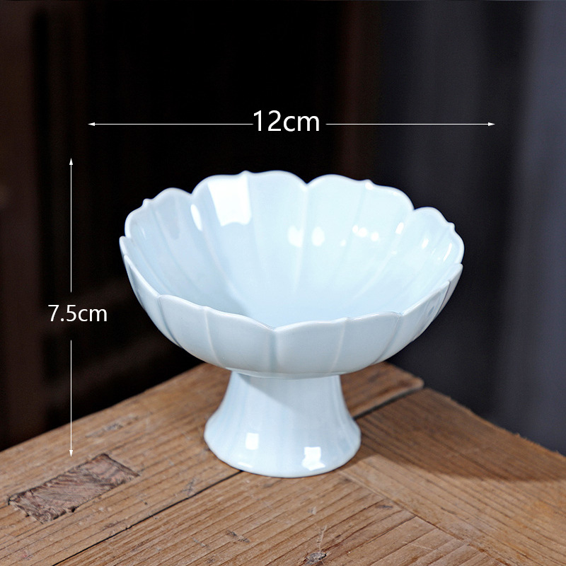 Plato alto estilo Breeze - [Rosa Azul] Mediano