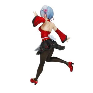 Vente en gros - Figurine d'anime authentique ReZero Rem en tenue de demoiselle d'honneur de style chinois, sous licence officielle, en PVC et ABS, emballage d'origine - Product Image 5