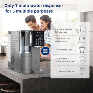 Nuovo Erogatore d'Acqua a Osmosi Inversa con Filtro UV, Depuratore <span class=keywords><strong>Automatico</strong></span> con Allaccio alla Rete Idrica e Acqua Calda Istantanea e Fredda - Product Image 2