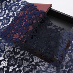 Modası elbise için yüksek kaliteli Tricolor dantel pamuk naylon çiçekli dantel kumaş - Product Image 4