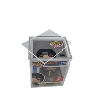 Étui de présentation en acrylique transparent personnalisé de 4 pouces pour figurines Pop One Piece Anime Protectors