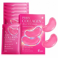 Patchs Masques Yeux au Collagène PDRN Niacinamide Éclaircissant Anti-Cernes Anti-Rides Soin des Yeux Gel Marque Privée OEM