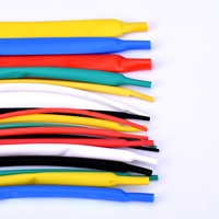 Tubo Termocontraíble de 6mm ~14mm, Relación de Contracción 2:1, para Reparación de Cables, Funda Aislante de Poliolefina, Revestimiento para Cables, Tubo Retráctil