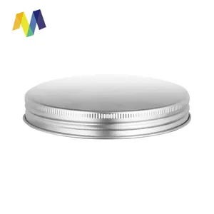 Alta Qualidade 48-400 58-400 70-400 Branco Preto Prata Fechamentos Parafuso de Ouro Alumínio Tampa Do Metal para Jar De Vidro