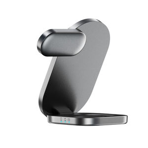 <span class=keywords><strong>JOYROOM</strong></span> QI2 Estación de cargadores multifunción <span class=keywords><strong>Cargador</strong></span> inalámbrico 3 en 1 magnético plegable de 15W para reloj inteligente de teléfono - Product Image 2