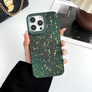 <span class=keywords><strong>Per</strong></span> iPhone assortito 11 12 13 14 15 pro max custodie <span class=keywords><strong>per</strong></span> telefono cellulare con stile dorate a forma di serpente cover posteriore in microfibra - Product Image 5