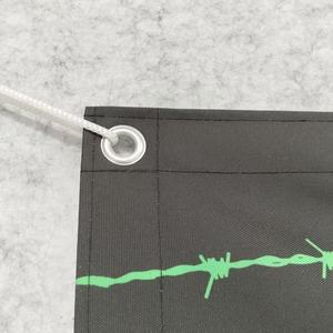 2024 nouveau produit 600D tissu mat bannière imperméable couleur conception personnalisée bâche pour bannière publicitaire - Product Image 4