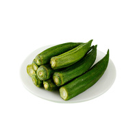 Gefrituurde Okra Chips 35g Verpakte Fruit- en Groentesnacks Klaar om te eten Oorsprong Fujian 300 Dagen Houdbaarheid Op Kamertemperatuur