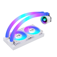 Radiateur CPU haute performance 360 mm 2026, refroidisseur liquide AIO ARGB avec écran LCD pour PC de jeu