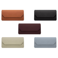 Étui de rangement pour lunettes de soleil de luxe pour pare-soleil de voiture, avec interrupteur magnétique, logo personnalisé, élégant et résistant à l'usure, accessoire automobile en gros