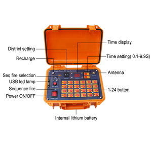 Nhà Máy Giá 72 Cues Dây Điều Khiển Không Dây Điều Khiển Từ Xa Pháo Hoa Bắn Hệ Thống Cho Đám Cưới - Product Image 2