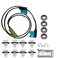 101600900C 104284500B Kit de reparación de manija de puerta de coche con microinterruptor y arnés para Tesla Model S con clips de panel de puerta, piezas de automóvil