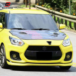 Per <span class=keywords><strong>Suzuki</strong></span> Swift <span class=keywords><strong>Sport</strong></span> ZC33S 2018-2024 di alta qualità in fibra di carbonio paraurti anteriore labbro Splitter ricambi Auto modifica stile OEM - Product Image 5