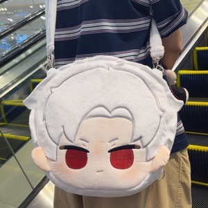 40CM Love and Deepspace Qinche Qin <span class=keywords><strong>Che</strong></span> Cat Ear Kawaii Character Collection Doll Anime juguetes de peluche bolsa de felpa bolso de hombro - Product Image 2