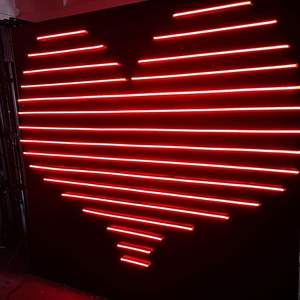 Barre numérique ac LED 24V, aspect laiteux Transparent rayée, éclairage pour scène disco dj - Product Image 5