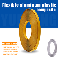 Profilé en aluminium flexible multicolore de qualité supérieure, robuste et facile à former, pour la découpe de lettres en relief et la signalétique intérieure/extérieure